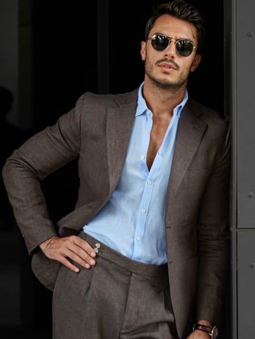 Club Room wool cashmere silk blend sport jacket blazer
